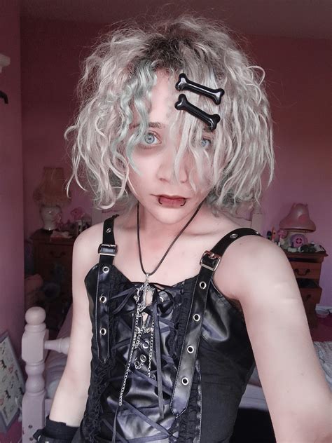 goth femboy nude|Goth Femboy Porn Videos 